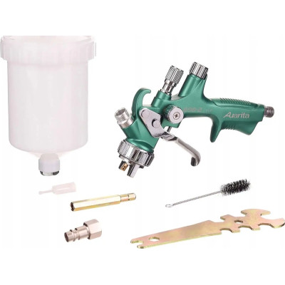 Фарбопульт Toptul пневматичний LVLP верх.пласт.бачок 600мл, (898-2-1.4LP) Вінниця - фото 2