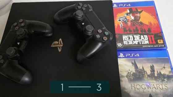 Приставка Sony PlayStation PS4 Pro +2game. Київ