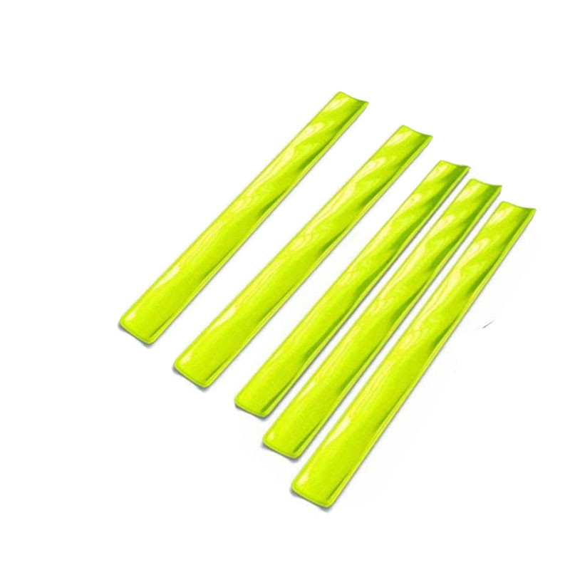 Светоотражающий браслет, фликер, катафот, самозакрывающийся на руку, ногу 10 шт Feel Fit Желтый 30 с Бровары - изображение 3