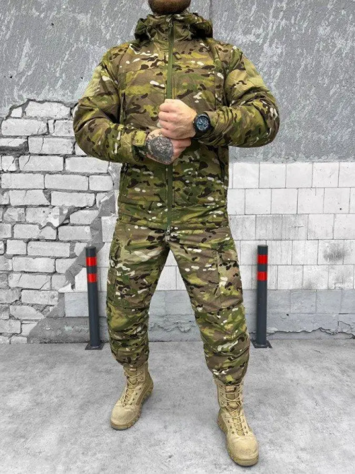 Тактический зимний костюм Level 7 ECWCS К7 (куртка и штаны) Мультикам M Винница - изображение 10