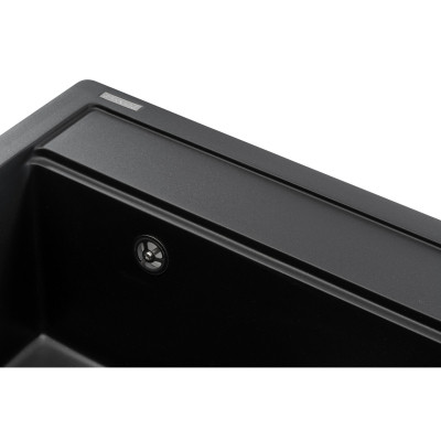 Мийка кухонна GRANADO ARTES black shine з сифоном (gr3601) Вінниця - фото 4