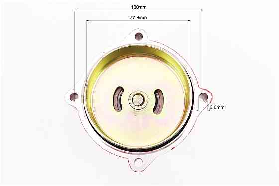 Редуктор верхній D-28mm, 4Т (5x5mm), L-106mm (різні кольори) Киев