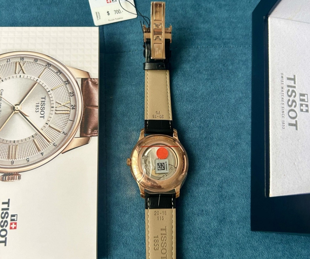 Мужские часы Tissot Tradition open heart Киев - изображение 5