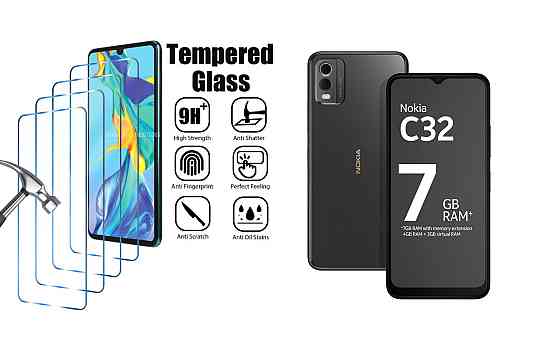 Защитное стекло ArmorGlass для Nokia C32 – устойчивое к царапинам и ударам Киев