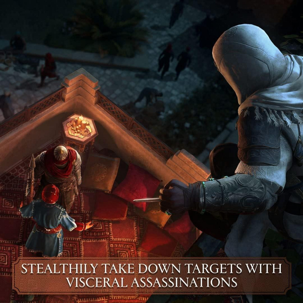 Відеогра Assassin's Creed Mirage PS5 Launch Edition Ексклюзив Amazon англійська фізичне видання з картою Багдада та 3 літографіями Київ - фото 7