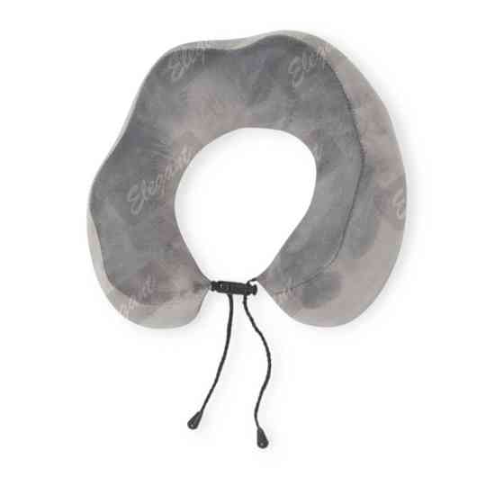 Рогалик шеи travel maxi 280х290х130мм с эффектом памяти серый для Мукачево