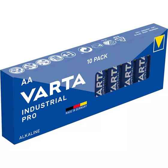 Батарейка Varta LR6/AA Industrial (10 шт) Дніпро