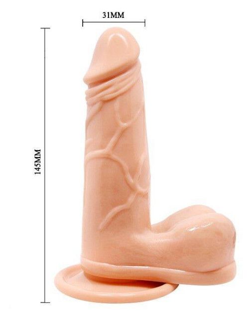 Вибратор на присоске с функцией ротации BARBARA Genie 5,7'' MULTI-SPEED VIBRATOR, BW-008054R Sex Aura Киев - изображение 7