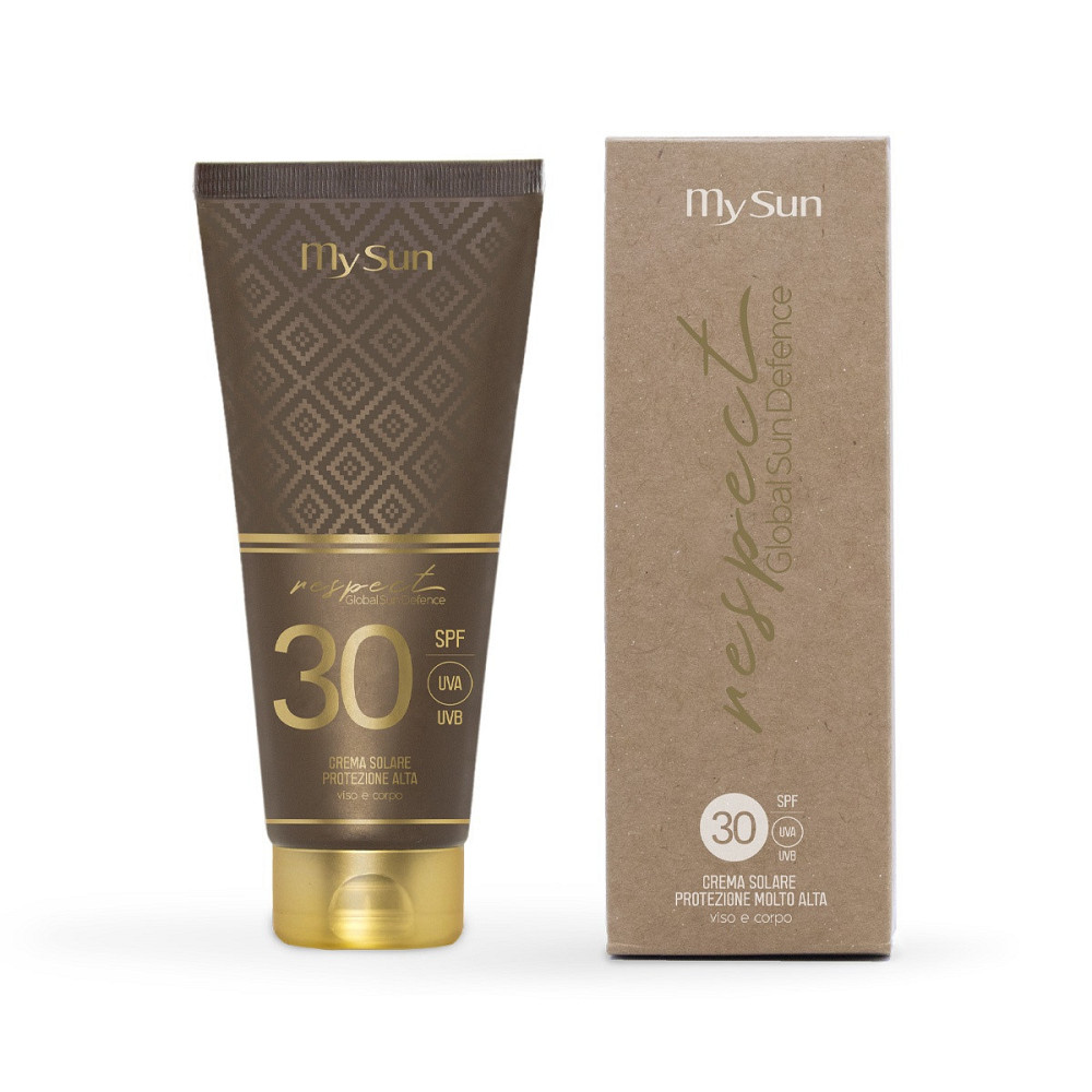 Сонцезахисний крем для обличчя і тіла SPF30 Respect Global Sun Defense MySun, 200 мл Дніпро - фото 1