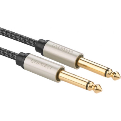 Кабель мультимедійний 6.35mm M to 6.35mm M 2.0m AV128 gray Ugreen (10638) Вінниця - фото 2