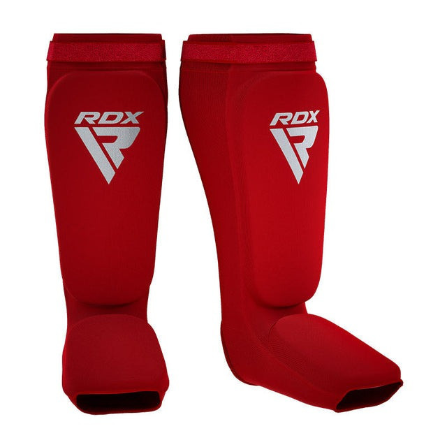 Захист гомілки та стопи RDX Shin Instep Foam Red/White L Кам'янське - фото 1