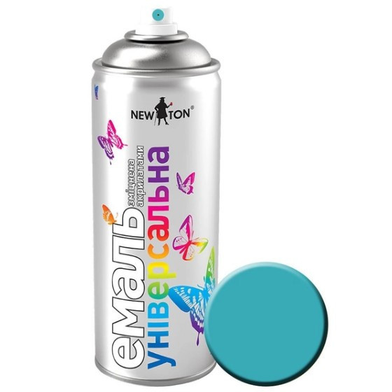 Емаль універсальна 400мл 5021 морська хвиля аерозоль NEW TON Житомир - изображение 1