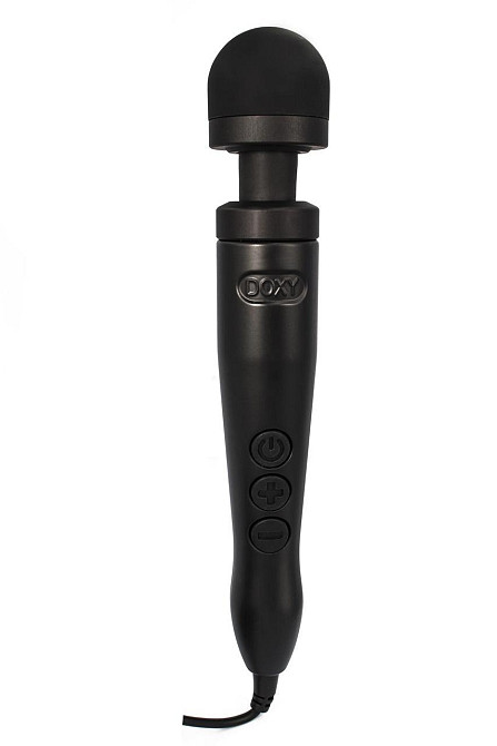 Вібромасажер DOXY Die Cast 3 Matt Black, дуже потужний, живлення 220В, металевий корпус Sex Aura Київ - фото 2
