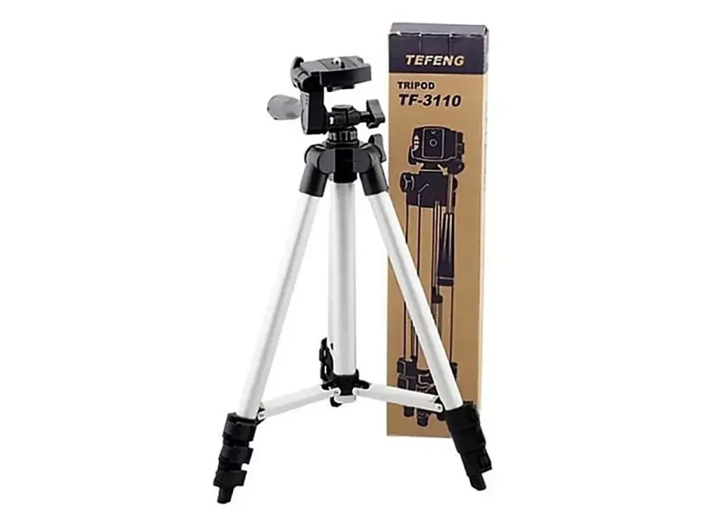 Штатив трипод TF-3110 для фото і відео 3D головка алюміній 104 см чохол для камери складний універсальний 3в1 Одеса - фото 1