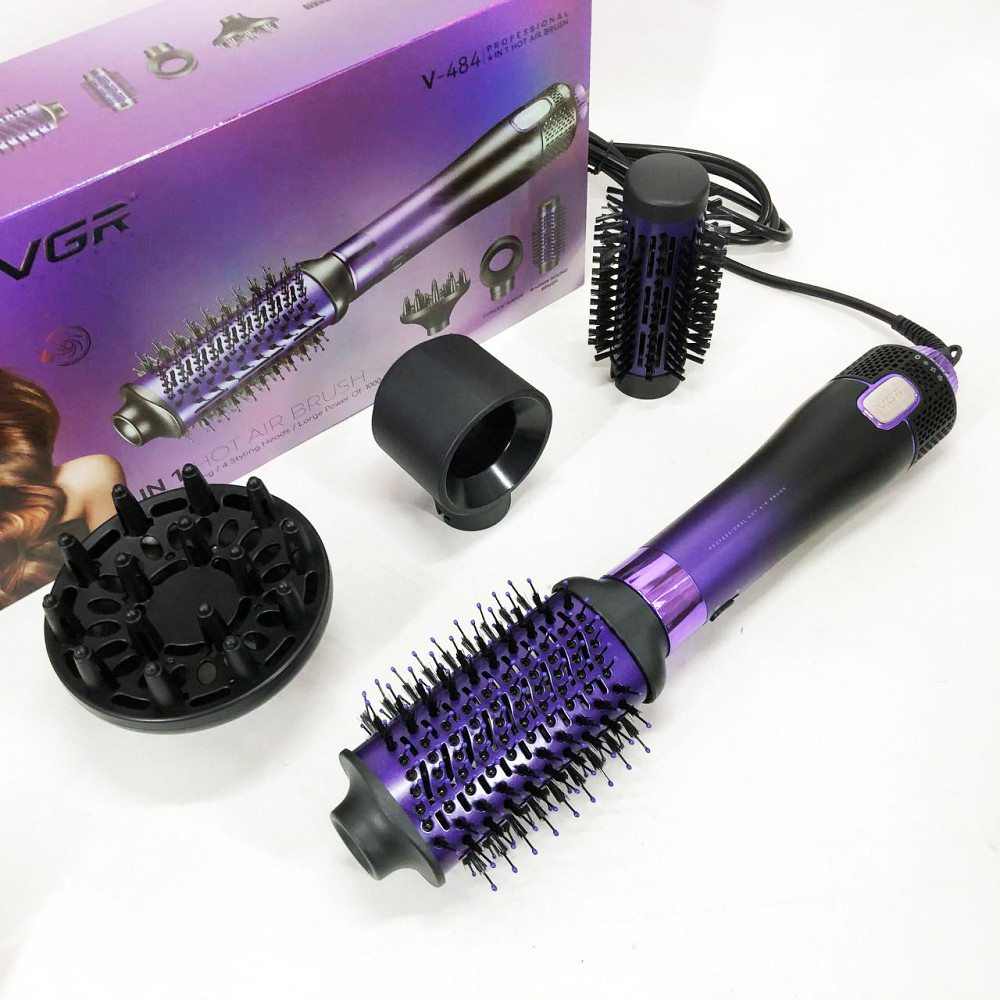 Фен-стайлер з функцією різних насадок, Жіночий фен для волосся, Хороший фен для волосся YD-94 Львів - фото 12