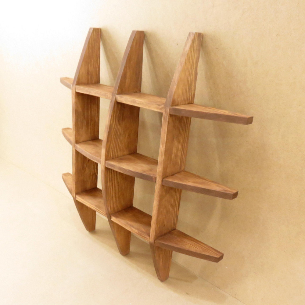 Настінна книжкова полиця "Володар" мускат Миколаїв - фото 2