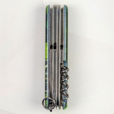 Нож Victorinox Huntsman Zodiac 91 мм Зелений дерев'яний дракон (1.3713.3_Z3240p) Винница - изображение 4