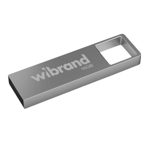 Флешка 16Гб USB 2.0 срібло Shark Wibrand Житомир