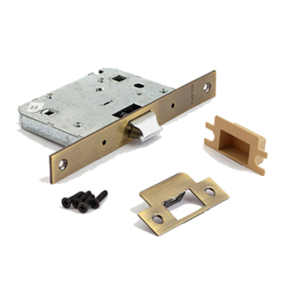 Замок-Засувка APECS 5300-P-WC-AB пластиковий язичок Харків