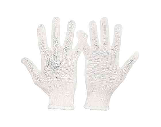 Рукавички трикотажні MASTERTOOL УНІВЕРСАЛ 70% бавовна/30% поліестер 10 кл 2 нитки 32 гр білі 83-0305 Коломия