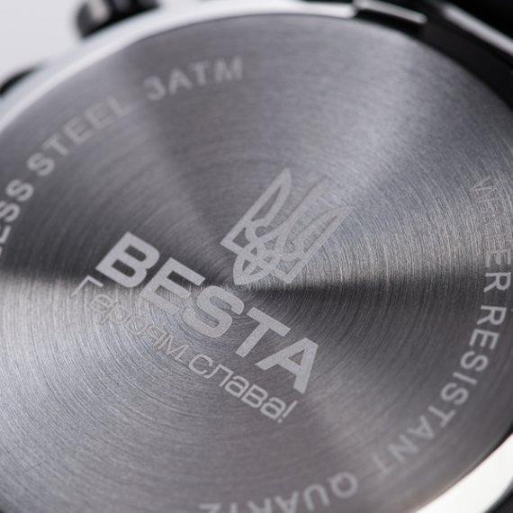 Чоловічий наручний годинник Besta Mars (Black) Київ - фото 6