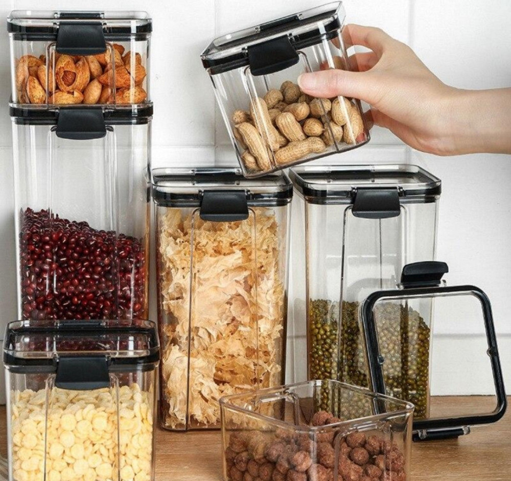 Набір контейнерів для сипучих Органайзер для кухні Харків - фото 2