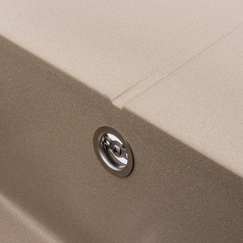 VALESO Гранітна мийка VALESO CRIPTA 6550 матова Титан Коломия - фото 6