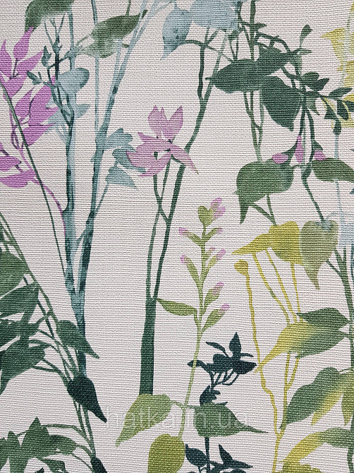 Шпалери вінілові на флізелін Erismann Casual Chic 1.06х10 листя рослини зелені салатові на жовтому 10258-05 Київ - фото 3