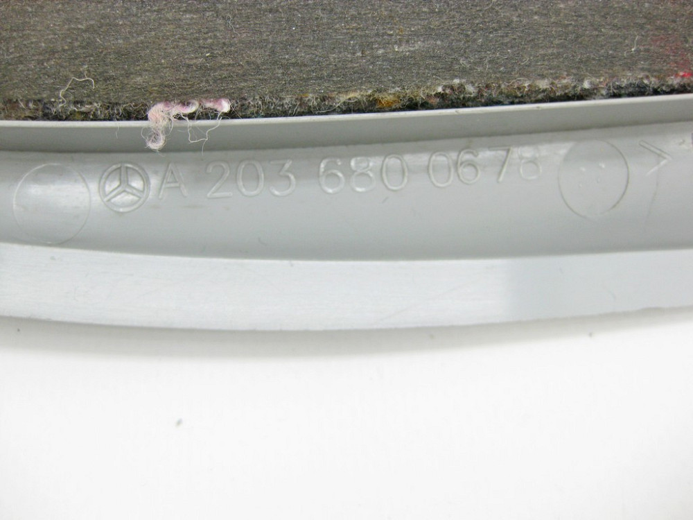 Mercedes-Benz  A2036800678 7D43 Кришка правого торця панелі приладів сіра C-Class W203 Одесса - изображение 8