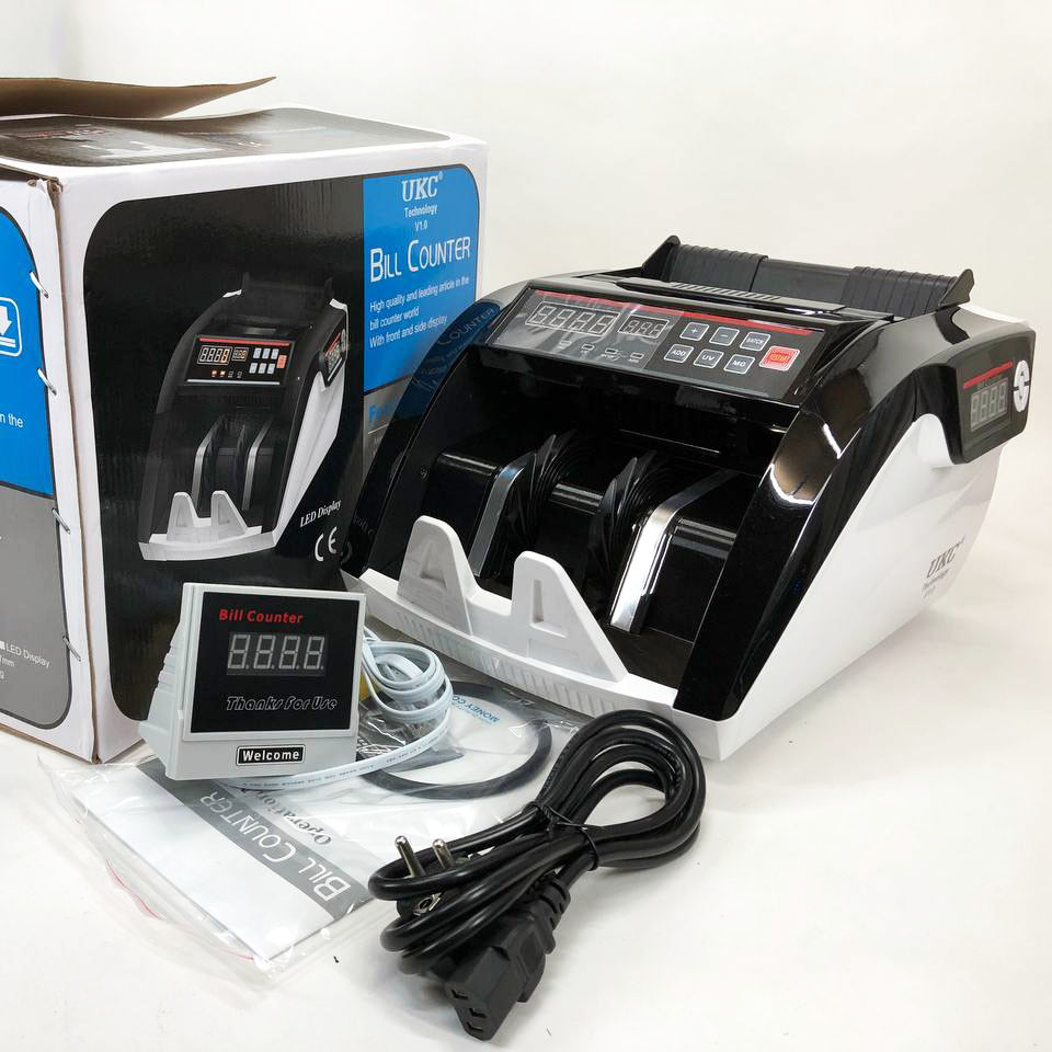 Машина для счета купюр, Машинка для купюр счетчик и детектор Счетчик bill counter EH-65 Львов - изображение 3