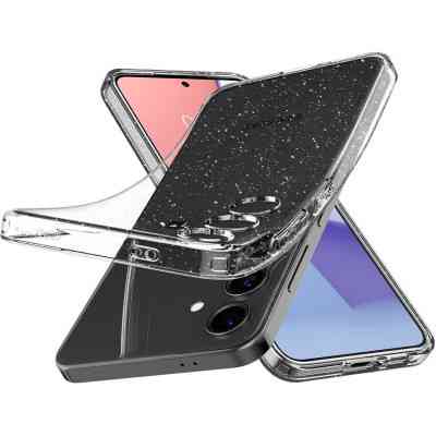 Чохол до мобільного телефона Spigen Samsung Galaxy S24+, Liquid Crystal Glitter, Crystal Quartz (ACS07325) Вінниця