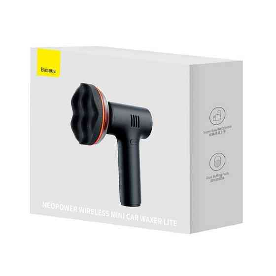 Пристрій для полірування автомобіля Baseus NeoPower Wireless Mini Car Waxer Lite, Black Киев