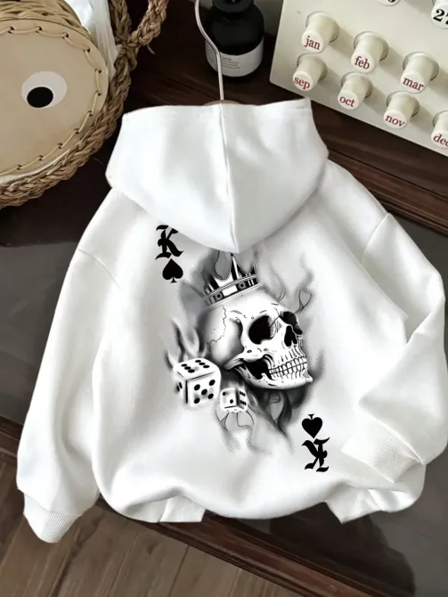 Худі жіноче, світшот білий, модна толстовка 2700321866 розмір 50 Дніпро - фото 1