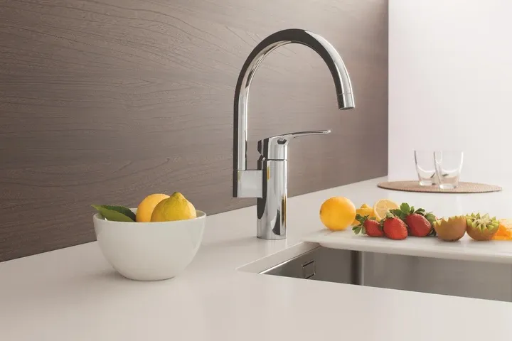 Змішувач для кухні Grohe EUROSMART NEW33202003 хром Київ - фото 4