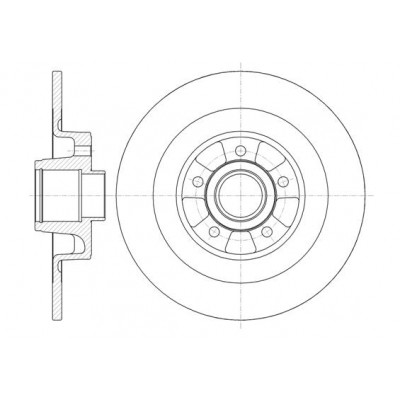 Тормозной диск REMSA 6999.00 Винница - изображение 1
