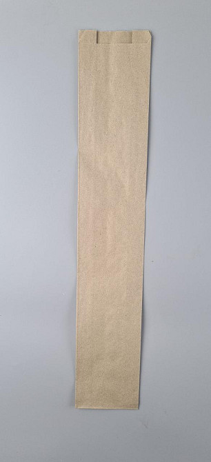 Бумажные пакеты саше крафт бурий, 100х50х560, 40г/м2 (100 шт) Харьков - изображение 2