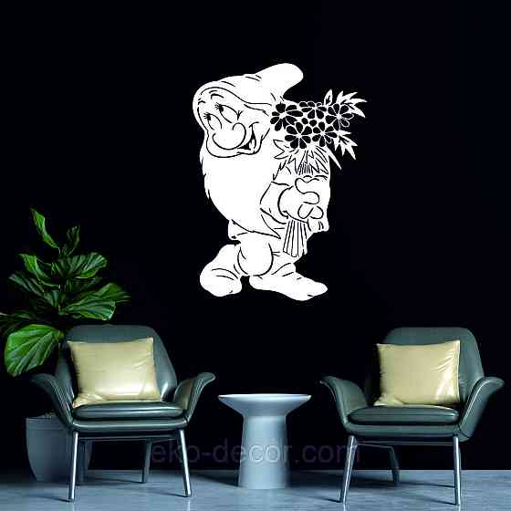 Декоративное настенное Панно «Гномик», Декор на стену Киев