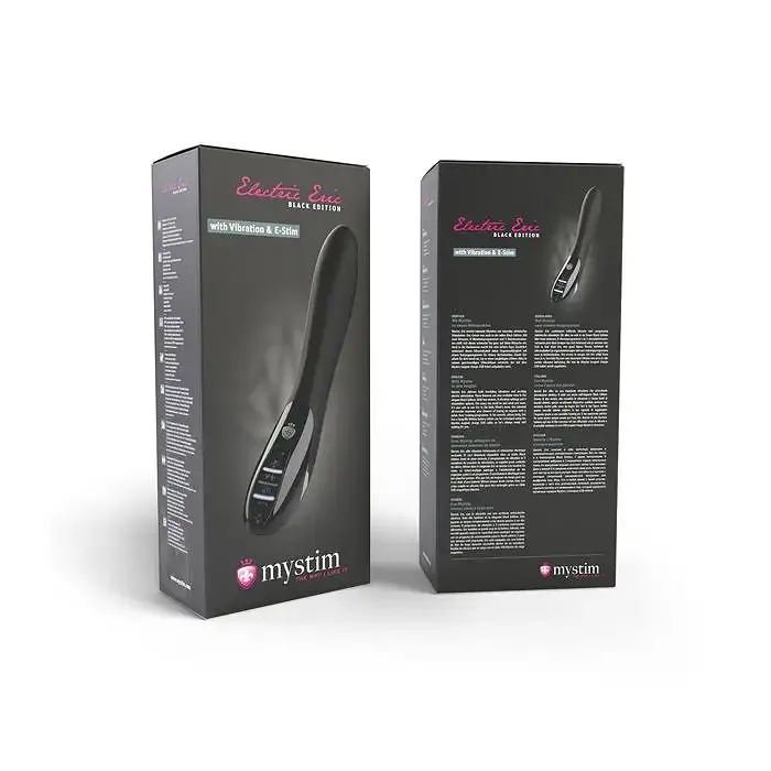 Вибратор с электростимуляцией Mystim Electric Eric eStim Black, миостимулятор Львов - изображение 9