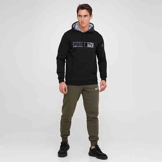Мужская батальная зимняя толстовка PUMA  ESSENTIALS+ FLEECE MEN'S HOODIE 58 Киев