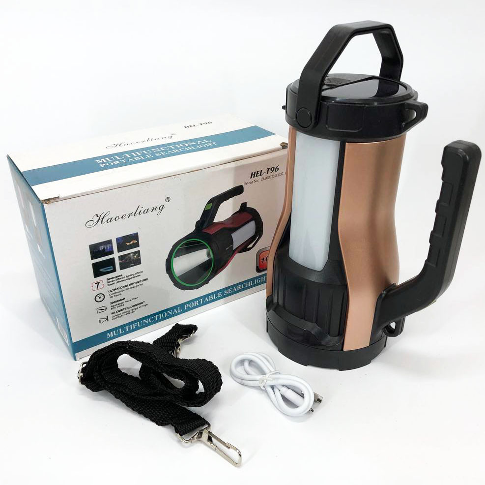 Багатофункціональний led ліхтар T96-LED-COB, Акумуляторний ліхтар повербанк, QX-654 Кемпінговий світильник Київ - фото 10