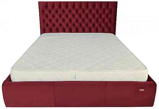 Кровать Двуспальная Cambridge Standart 160 х 190 см Missoni 026 Бордовый Днепр
