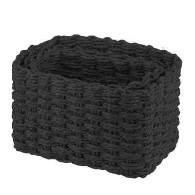 Кошик для зберігання Ardesto Prestigio Плетені Чорні 3 шт. 3.3 / 2.2 / 1.4 л (ARHC2505BL) Вінниця