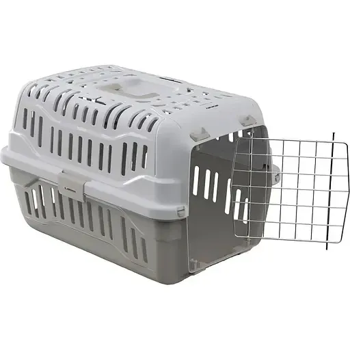 Переноска для домашніх тварин Georplast Spark з металевими дверцятами 48.5x33.5x31 см Вінниця