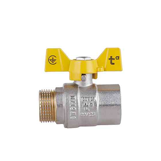 Кран кульовий Thermo Alliance Standart 3/4" ВН для газу (метелик) SD607NG20PN40 Київ