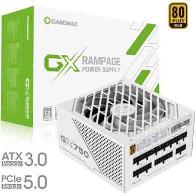Блок живлення Gamemax 750W (GX-750 PRO WH (ATX3.0 PCIe5.0)) Вінниця
