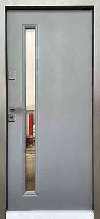 Двері вуличні Redfort, модель Акорд зі склом, комплектація Композит (2 контури) Київ