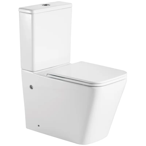 Унітаз-компакт Mixxus Premium Quadro-0402-R 675x390x855mm, система змиву RIMLESS   ( MP6458 ) 37090 Харків