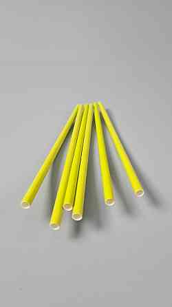 Соломка трубочка паперова 25 шт. салатова (1 пачка) Харків