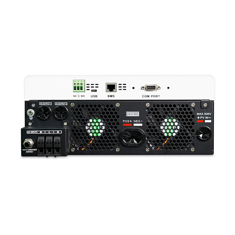 Гібридний інвертор 6.5kVA/6.2kW Sako SUNON V 6.5KVA/6200W/48V+120A MPPT (42-00165) Київ - фото 15