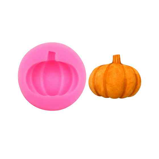 Молд силиконовый Тыква 54 мм розовый Киев